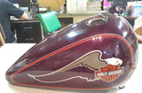 OEM Harley Violet Pearl Right Gas Tank 4.2 Gal FLSTC FLSTF FXSTS FXSTSB 61290-97