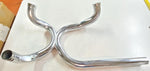 Nos Dual Exhaust Crossover Pipe Harley 1979 Sportster XLCR cafe racer Ironhead