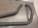 No Hardware 86-03 EVO Sportster XL 880 1200 Black Drag Pipes Harley Davidson New
