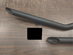 No Hardware 86-03 EVO Sportster XL 880 1200 Black Drag Pipes Harley Davidson New