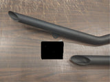 No Hardware 86-03 EVO Sportster XL 880 1200 Black Drag Pipes Harley Davidson New