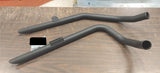 No Hardware 86-03 EVO Sportster XL 880 1200 Black Drag Pipes Harley Davidson New