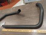 No Hardware 86-03 EVO Sportster XL 880 1200 Black Drag Pipes Harley Davidson New
