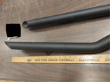 No Hardware 86-03 EVO Sportster XL 880 1200 Black Drag Pipes Harley Davidson New