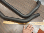 No Hardware 86-03 EVO Sportster XL 880 1200 Black Drag Pipes Harley Davidson New