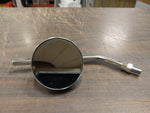 3" Chrome Round Mirror 10MM Motorcycle Honda Suzuki Kawasaki VTX Shadow KZ GS CB