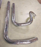 Custom Step Drap Pipes Exhaust Chrome Harley Sportster 1986-2003 Universal Mount