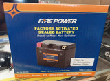 49-2304 FIRE POWER BATTERY CTX20H SEALED FACTORY ACTIVATED Replaces YTX20H