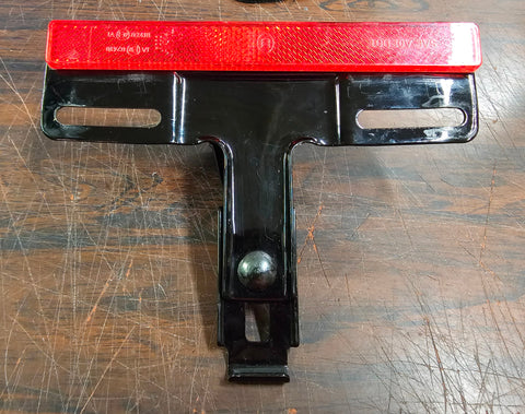 Black OEM Stock License plate Bracket Mount Harley Sportster dyna OEM Factory