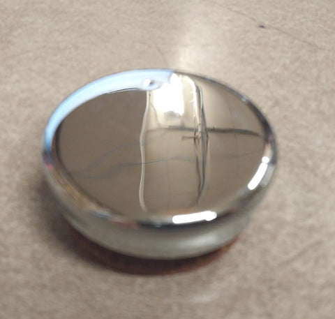Chrome Flat Top Style Vented Gas Cap Classic British Motorcycles Triumph E50-71