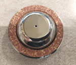 Chrome Flat Top Style Vented Gas Cap Classic British Motorcycles Triumph E50-71