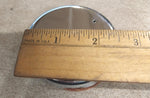 Chrome Flat Top Style Vented Gas Cap Classic British Motorcycles Triumph E50-71