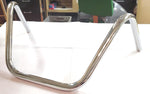 1"OD 12.5" Tall 9.5 EndRise 11.5 Pullback 25.5" Wide Unknurled Chrome Handlebars