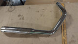 Cycle Shack Ironhead Sportster XL Exhaust Pipes Slash 1957-1985 USA Chrome