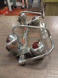 NOS Light Bar Deco Lights Harley Panhead Shovelhead FLH License plate Taillight