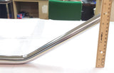 1" Chrome 27 Wide 5 Pullback Dimpled Drag Bars Motorcycle Harley Handlebars USA