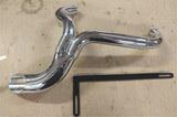 2 into 1 Ground Pounder Chrome 5 Speed 1986-2003 Harley Sportster Exhaust Pipe