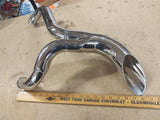 2 into 1 Ground Pounder Chrome 5 Speed 1986-2003 Harley Sportster Exhaust Pipe