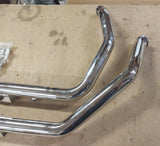 Chrome Drag Pipes 1 3/4 Sportster XL 2004 Up Harley Davidson Motorcycle New