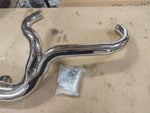 2 Into 1 Lake Side Chrome Exhaust Pipe FXD 5 Speed 2006-2017 Harley Dyna Super