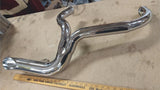 2 Into 1 Lake Side Chrome Exhaust Pipe FXD 5 Speed 2006-2017 Harley Dyna Super