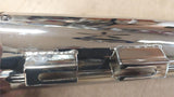 1995-2016 Harley Touring Bagger Slip On Chrome Mufflers OD & ID Turbine Chipped