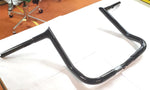 FAT BAGGERS INC 1-1/4 EZ Install Meathook Handlebars 14" Black Ape Hngers Cables