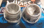 Mirage Chrome Screw In Gas Cap 1982-1996 Harley 2.5 Painted Slots 2.5 Diameter