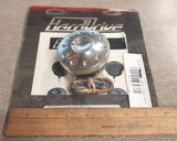 Custom Fuel Guage Gas Cap Throttle Style Harley softail Dyna Touring FLH Heritag