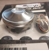 New 1996^ Harley Davidson Low Fuel Indicator Gas Cap Shock Style Chrome