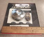 New 1996^ Harley Davidson Low Fuel Indicator Gas Cap Shock Style Chrome