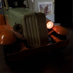 Antique Pierce arrow Girard Tin Toy Car Windup Vtg 13" Metal Auto Unrestored!!
