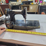 VTG 110-120 V 1949 Singer MFG Co Sewing Machine Featherweight # AJ224633 Works!!