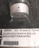 Bullet Style Top Pop-Up Fuel Cap 44 Mag Jessie James Custom Chopper