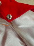 Vintage 1962 Mattel Barbie Doll Red Flare Velvet Coat Complete Collector Set 939