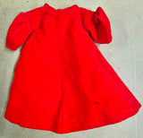 Vintage 1962 Mattel Barbie Doll Red Flare Velvet Coat Complete Collector Set 939