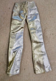 Vintage 1972 Mattel Barbie Complete "Glowin Gold" Outfit Pants Shirt Shoes 3354