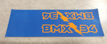 Blue Orange BMX 34 Lightning Bolt Racing Frame Fork Sticker Decal Old School