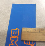 Blue Orange BMX 34 Lightning Bolt Racing Frame Fork Sticker Decal Old School