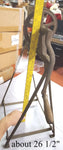 VTG Antique Pre-1900 Primitive Solid Metal Butter Churn Rustic Decor Collectible