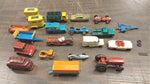 Vtg Lesney Car 20 PC Lot VW Camper SnoTrac Pony Trailer Opel Diploma Matchbox
