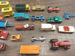 Vtg Lesney Car 20 PC Lot VW Camper SnoTrac Pony Trailer Opel Diploma Matchbox