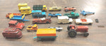 Vtg Lesney Car 20 PC Lot VW Camper SnoTrac Pony Trailer Opel Diploma Matchbox