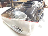 OEM 2009 Harley Vivid Black/Brilliant Silver FLHTCU Electra Glide Ultra Gas Tank