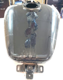 OEM 2009 Harley Vivid Black/Brilliant Silver FLHTCU Electra Glide Ultra Gas Tank
