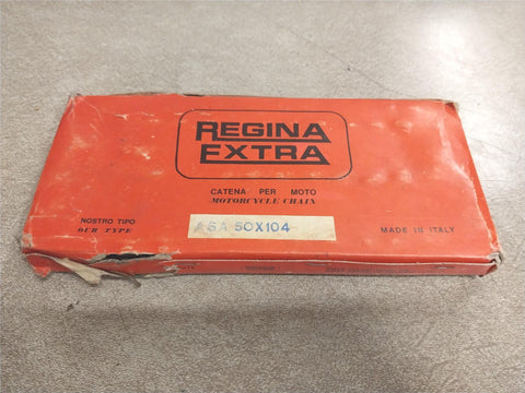 NOS Regina Extra Harley Motorcycle Chain w/ Link ASA 50X104