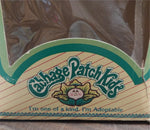Cabbage Patch Kids Doll w/Box Adoption Papers Birth Certification Plaid Dress
