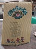 Cabbage Patch Kids Doll w/Box Adoption Papers Birth Certification Plaid Dress