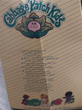 Cabbage Patch Kids Doll w/Box Adoption Papers Birth Certification Plaid Dress
