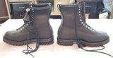 Golden Retriever Black Work Boots Leather Ski Mountain Size 8.5 E?? BB Walker Co